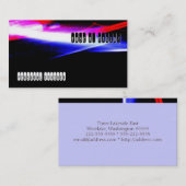 個人的な夜ライト 名刺 (正面/裏面)