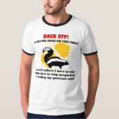 個人的な宇宙のユーモア Tシャツ (正面)