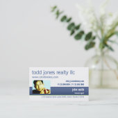 個人的な家の不動産の名刺 名刺 (スタンド正面)