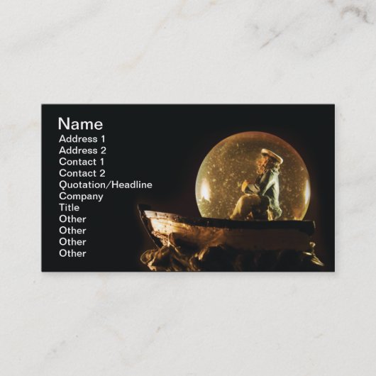 個人的な嵐 名刺 (正面)