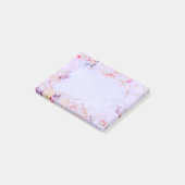 個人的な手紙書のメモを取るフローラメッセージ ポストイット (アングル)