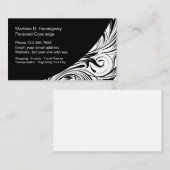 個人的な接客サービス 名刺 (正面/裏面)