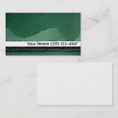 個人的な接触カード コーリングカード (正面/裏面)