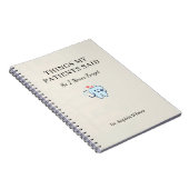 個人的な歯科医のための面白い患者の言葉 ノートブック (右側)
