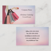 個人的な買物客-コンシェルジュの名刺 (CA) 名刺 (正面/裏面)