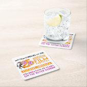 個人的な飲み物用コースター スクエアペーパーコースター (インサイチュ)