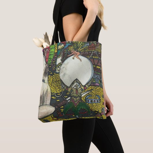 個人的な魔法の瞬間： トートバッグ (クローズアップ)