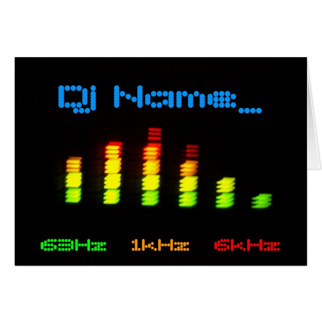 個人的なDjの平衡装置のバーEQ (正面横)