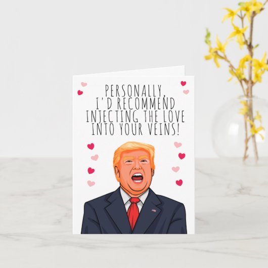 個人的には愛情を注ぐことをお勧めする カード (黄色い花)