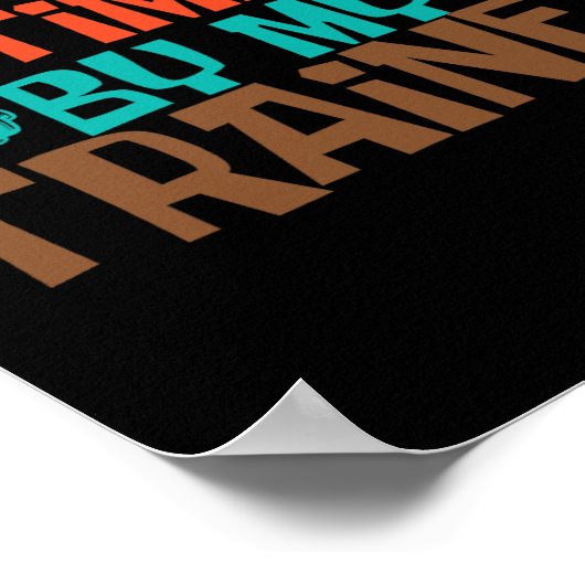 個人的にトレーナーの個人的なコーチに犠牲にされた ポスター (角)