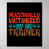 個人的にトレーナーの個人的なコーチに犠牲にされた ポスター (正面)