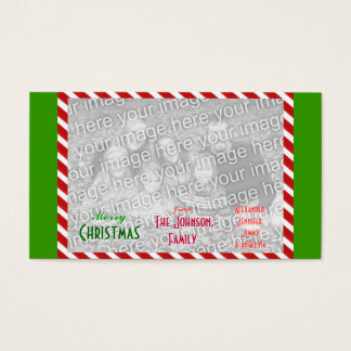 個人的にメリークリスマスファミリーの写真を撮る