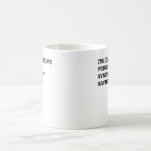 個人的シナジーを活かす楽しいオフィスフレーズ コーヒーマグカップ (中央)