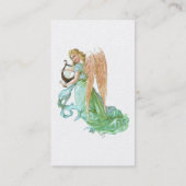 個人的ビジネスカード美しい天使 名刺 (裏面)