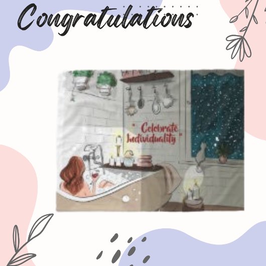 個人祝ファッションパーソナライズされた書 フリースブランケット