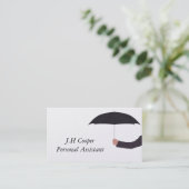 個人秘書の傘 名刺 (スタンド正面)