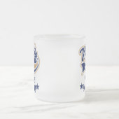 個人秘書ギフトのための(世界のベスト) フロストグラスマグカップ (中央)