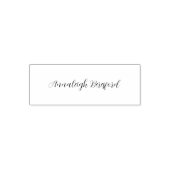 個人署名スクリプトのビジネス所有者 セルフインキングスタンプ (デザイン)