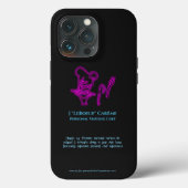 個人訪問シェフ体験 Case-Mate iPhoneケース (裏面)