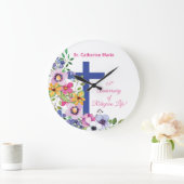 個人設定45周年修道女修道院 ラージ壁時計 (ホーム)