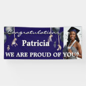 個人設定 – 卒業シンプルデザインバナー 横断幕 (横)