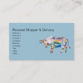 個人購入者独自の汎用簡単の作成 名刺 (裏面)