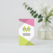 個人購買者のシック·ジモダンオメトリ 名刺 (スタンド正面)