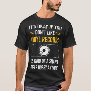 個人頭が切れるレコード Tシャツ