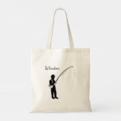 個人魚釣り トートバッグ (裏面)