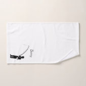 個人魚釣り バスタオルセット (ハンドタオル)