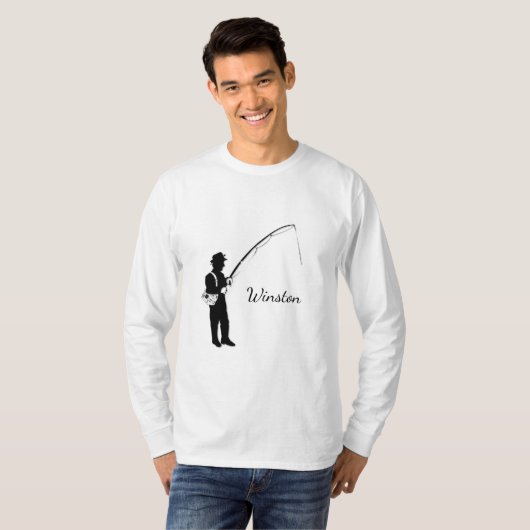 個人魚釣り Tシャツ (正面フル)