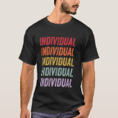 個人 Tシャツ (正面)