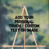 個人Touchの追加 – カスタマイズ可能な贈り物 アクリルサイン (ニュートラル)