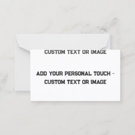 個人Touchの追加 – カスタマイズ可能な贈り物 プレイスカード