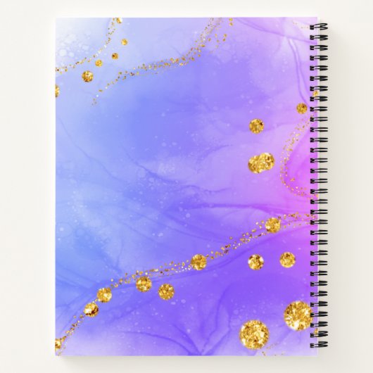 個人Touch:カスタムSpiral Notebook ノートブック (裏面)