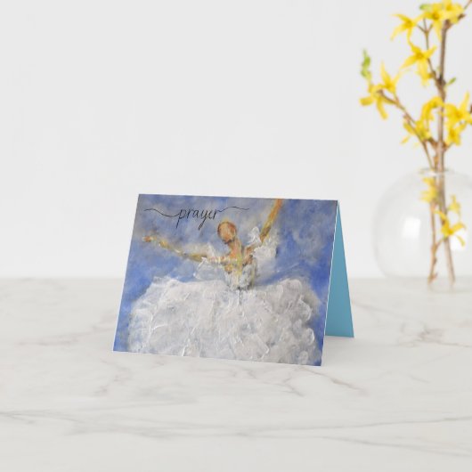 個別の挨拶 カード (黄色い花)