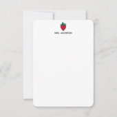 個別の教師ステーショナリー 招待状 (正面)