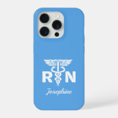 個別のRN看護師携帯ケース、RN看護師ギフト iPhoneケース (裏面)