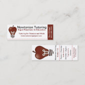 個別指導カード スキニー名刺 (正面/裏面)