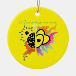 個性と情熱のためのデザイン セラミックオーナメント