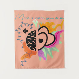 個性と情熱のためのデザイン タペストリー