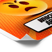 個性の選択（マット） ポスター (角)