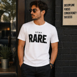 個性を主張するミニマルフォントTシャツ Tシャツ