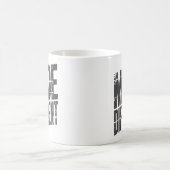 個性を主張する大胆なタイポグラフィのモチベーション コーヒーマグカップ (中央)