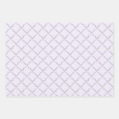 個性を出すために繊細な花の模様 ラッピングペーパーシート (正面2)