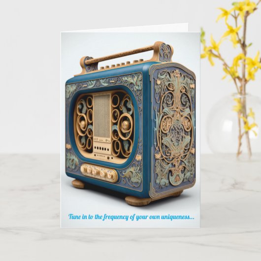 個性を受け入れる カード (黄色い花)