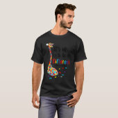 個性を大切に 自閉症啓発 ギラフ Tシャツ (正面フル)