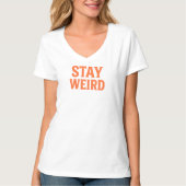 個性を楽しむレトロストリートウェア Tシャツ (正面)
