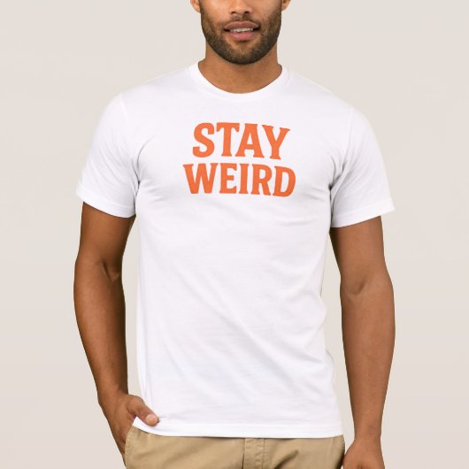 個性を楽しむレトロストリートウェア Tシャツ (正面)