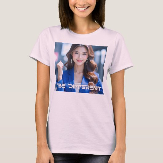個性を輝かせて - Tシャツ (正面)
